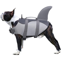 Dachshund shark life jacket best sale